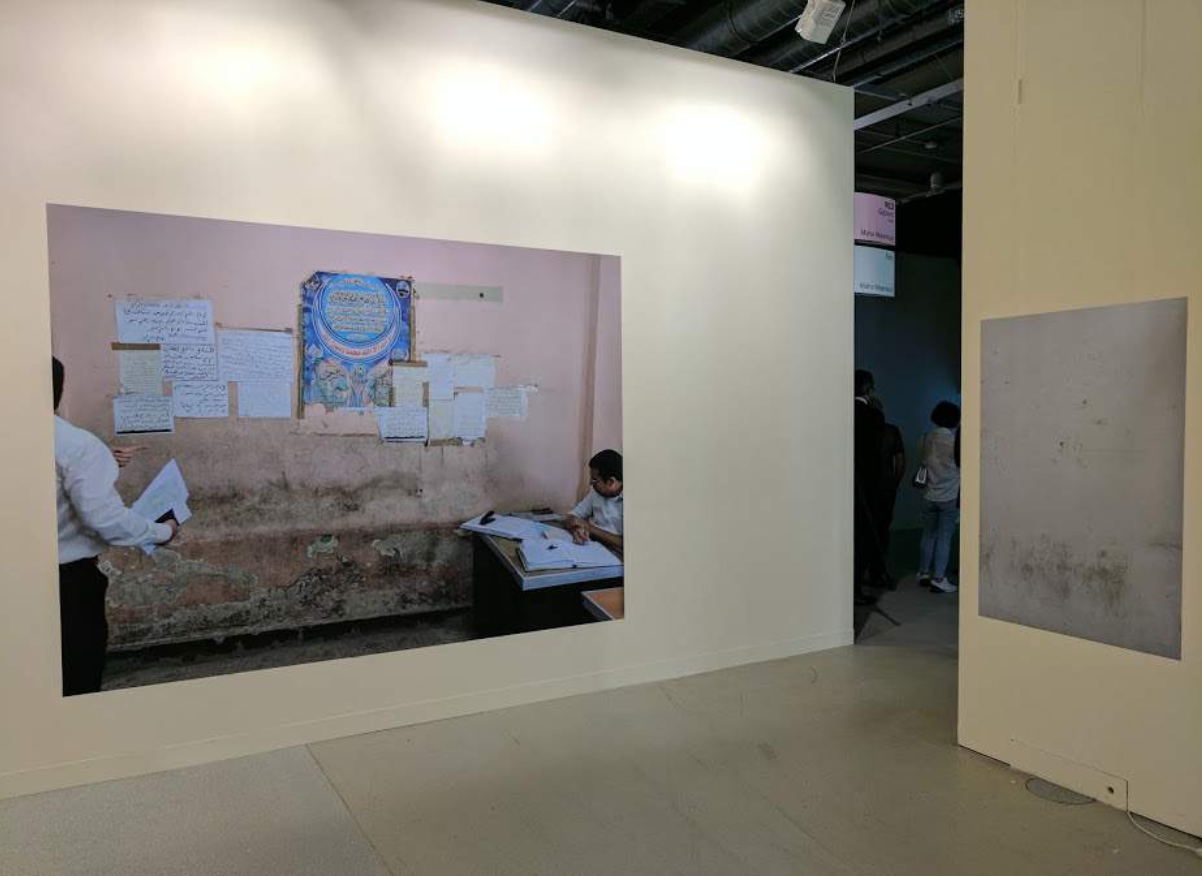 Installation view from Art Basel Statements 2016