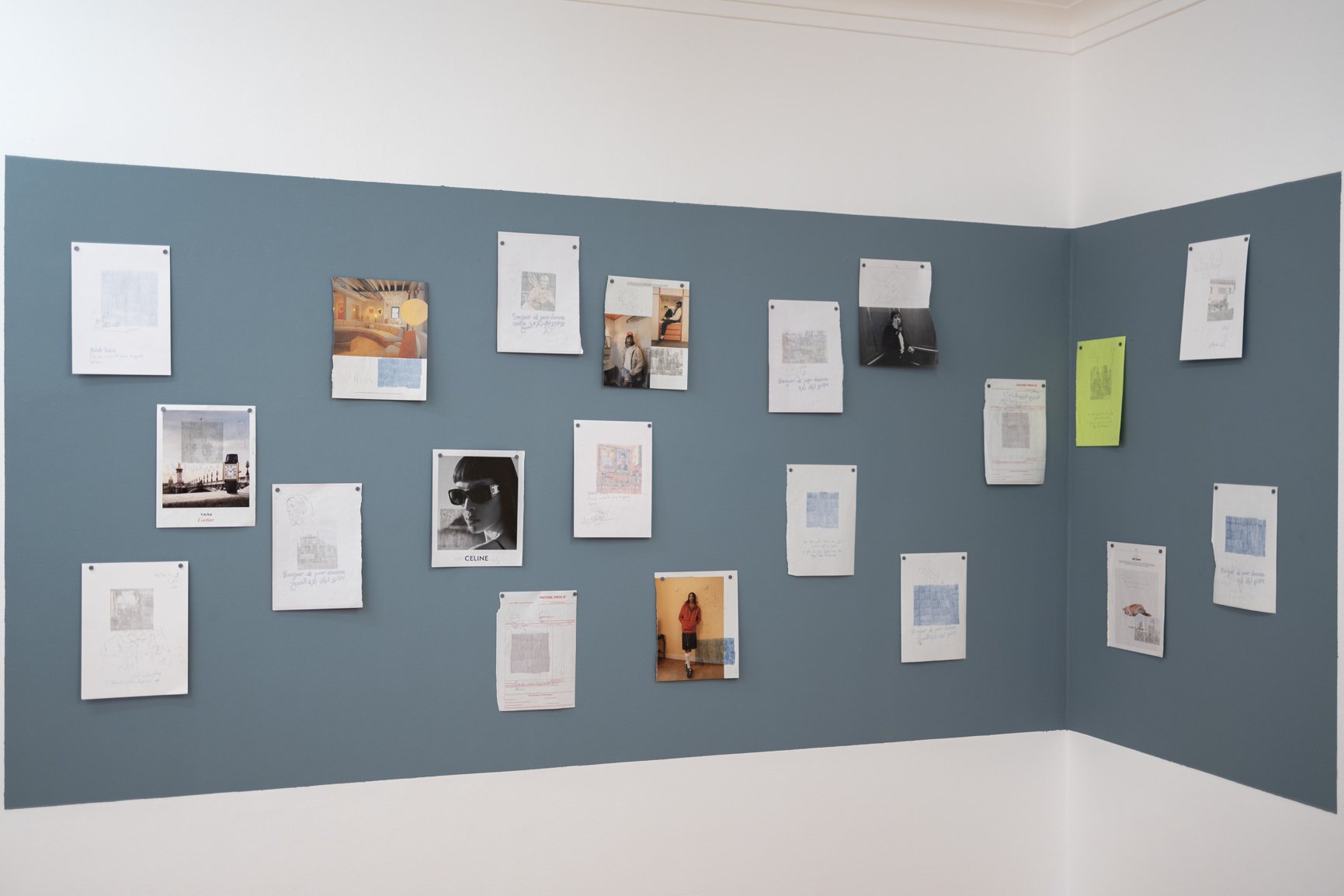 Installation view from group show “Keep Me Posted” at Gypsum, 2025