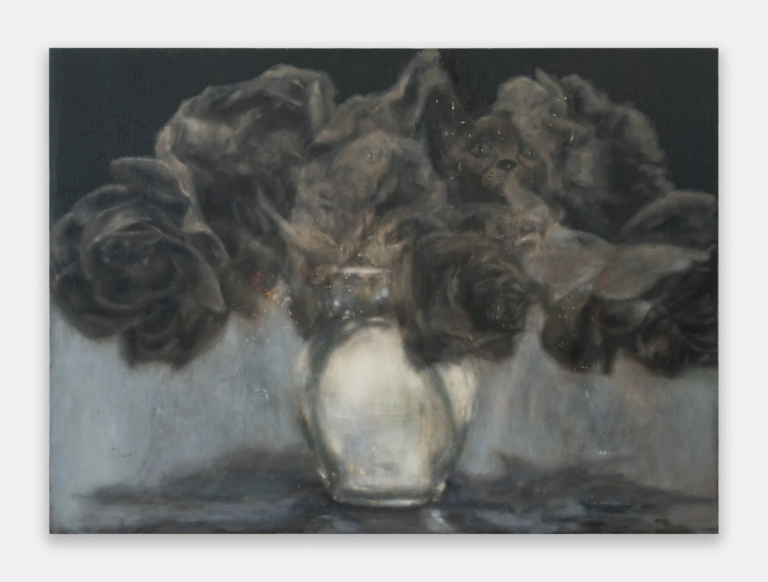  Close Companions , 2024-2025, oil on canvas, 122 x 168 cm 