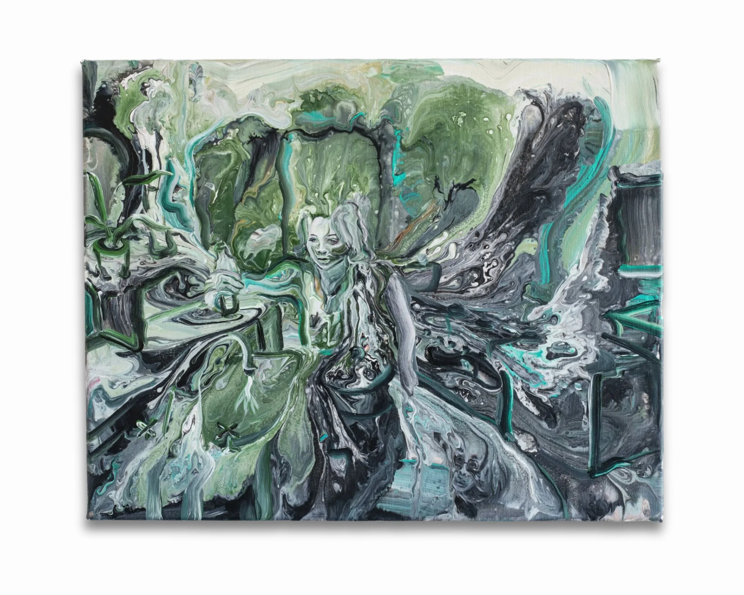   The Magic Soup , 40 x 50 cm, Acrylic on Canvas, 2022 