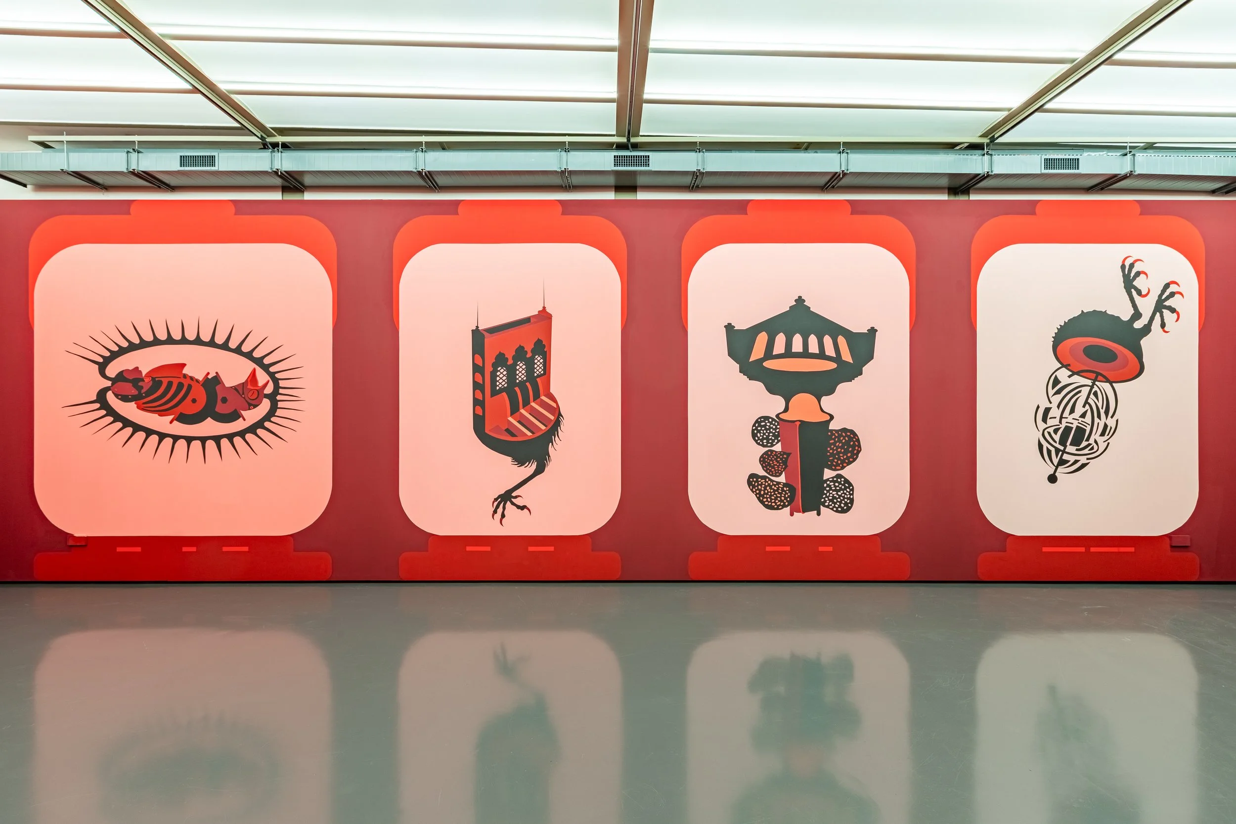  Installation view from the 18th Istanbul Biennial   The Cannibal Paradox: Artificial Womb Project Headquarters , 2025   Images courtesy of the Istanbul Biennial 