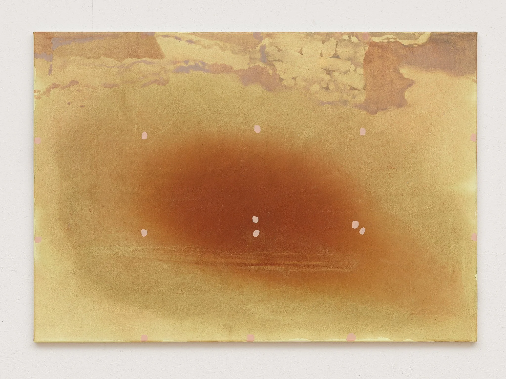   Huella (A like Ana) , 70 x 100 cm, acrylic and ink on cotton   Reproduction of paintings: David Aebi 