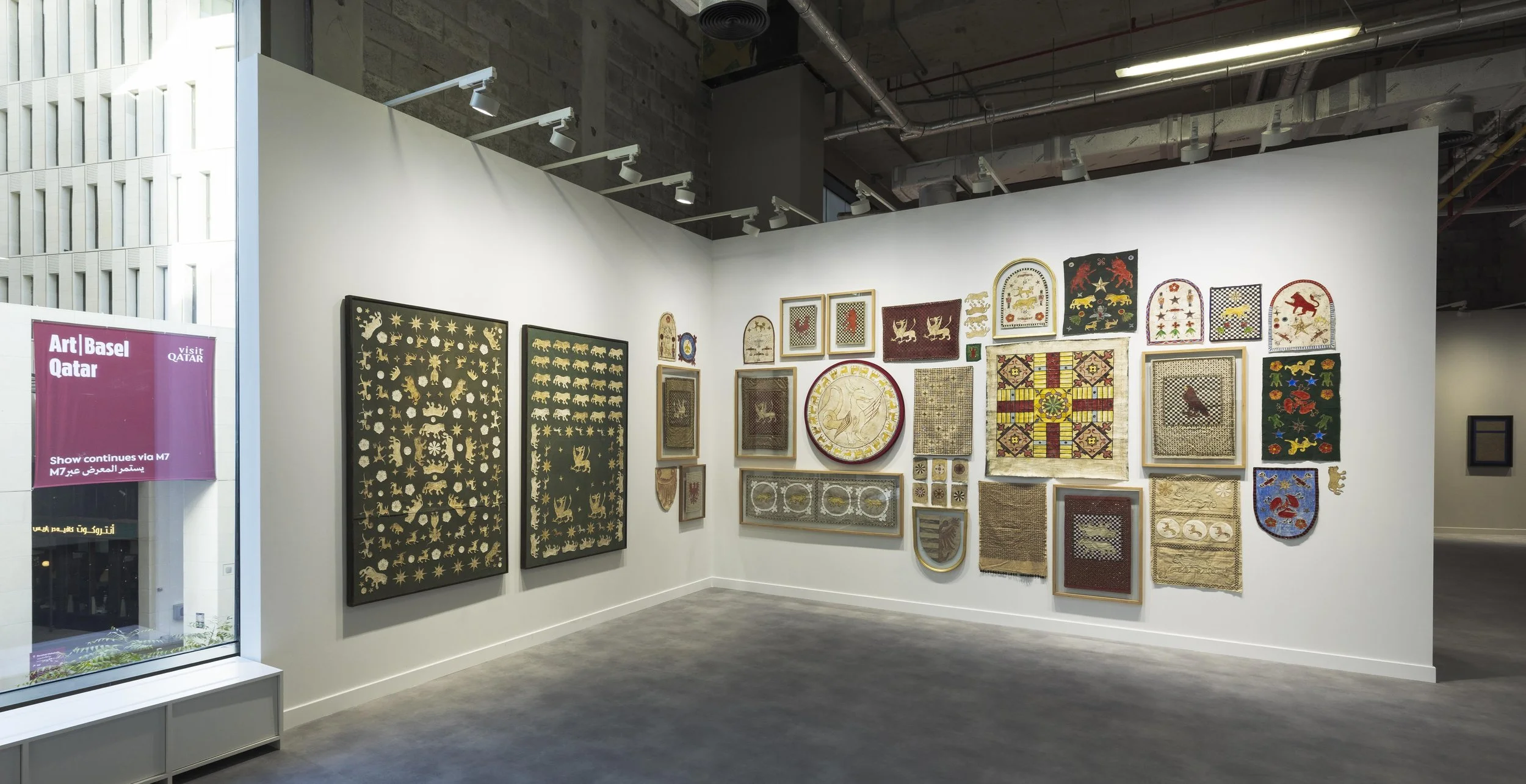  Installation view from Art Basel Qatar 2026 
