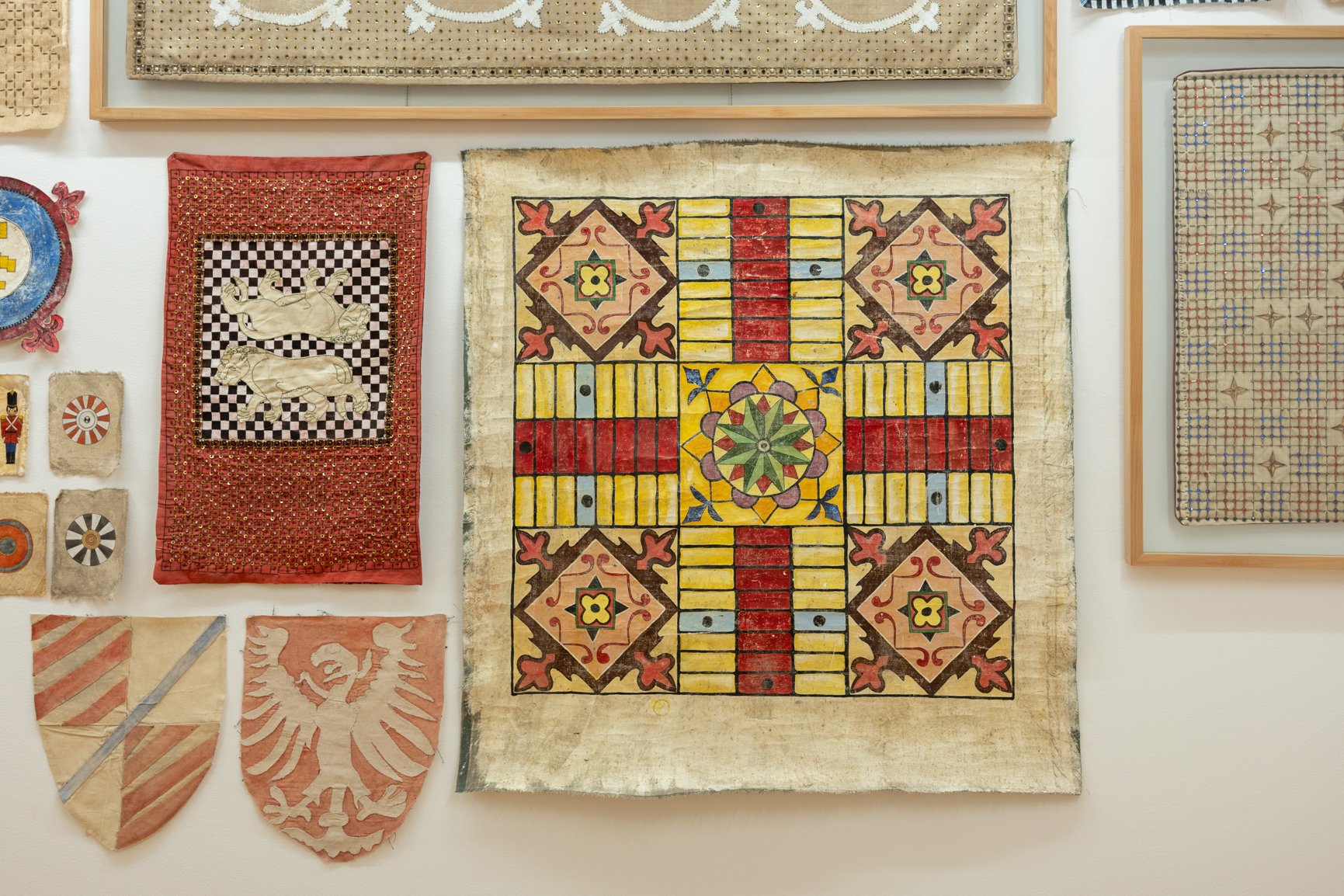  Installation view from  I, Pet Lion , a solo show at Gypsum (2024) 