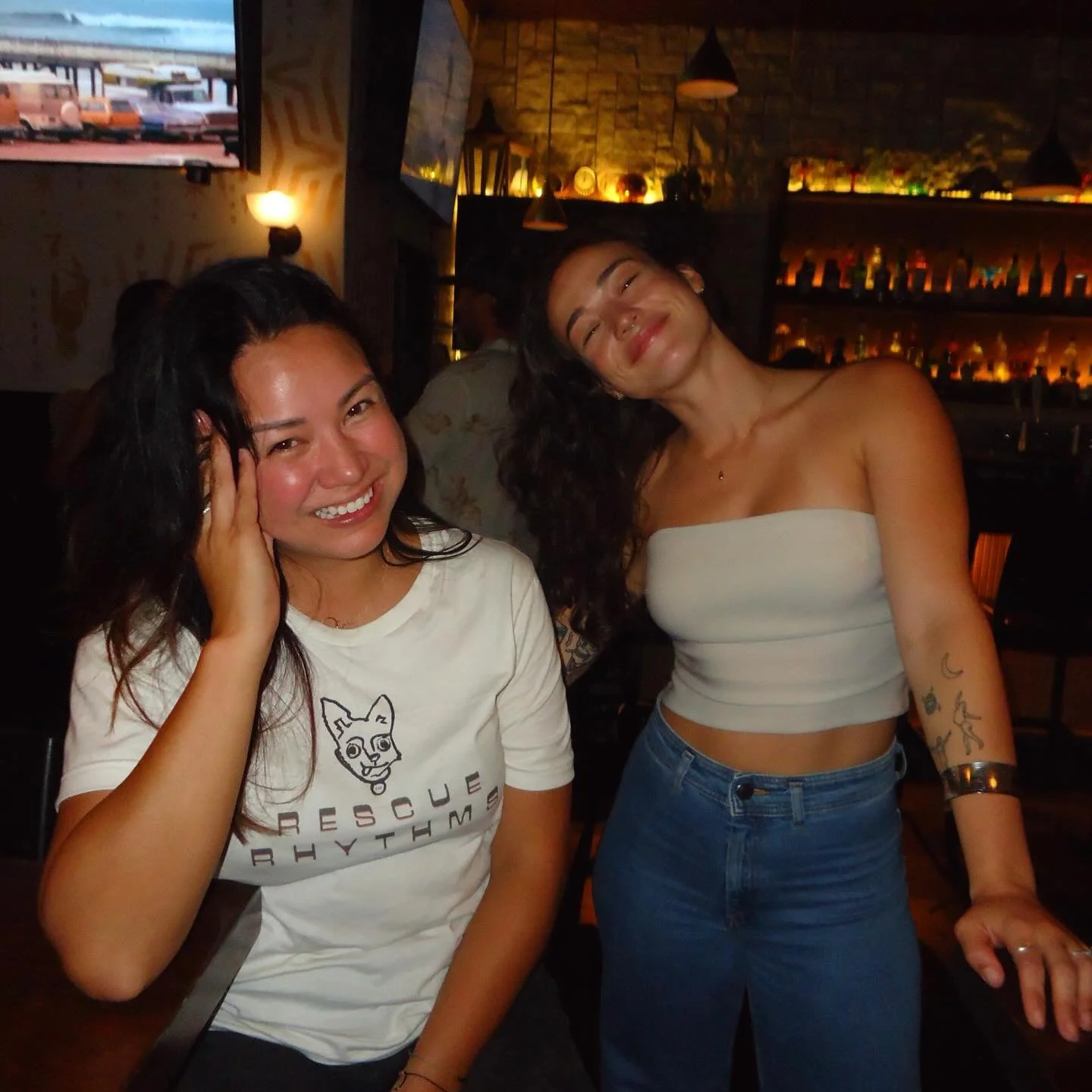 our faces leading up to a Saturday night&hellip;we&rsquo;ll see you later for @asmoothexchange bday set &amp; late night bites from @8_0_fried 🎉🎧 open @ 5pm!