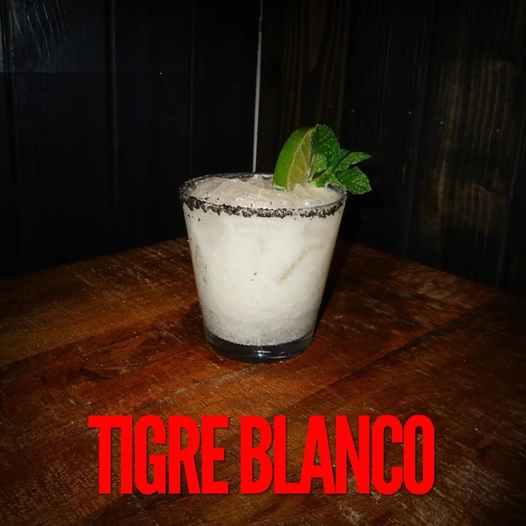 Our Tigre Blanco Coconut Marg is giving festive&hellip;give her a taste tonight👀 open at 5✨