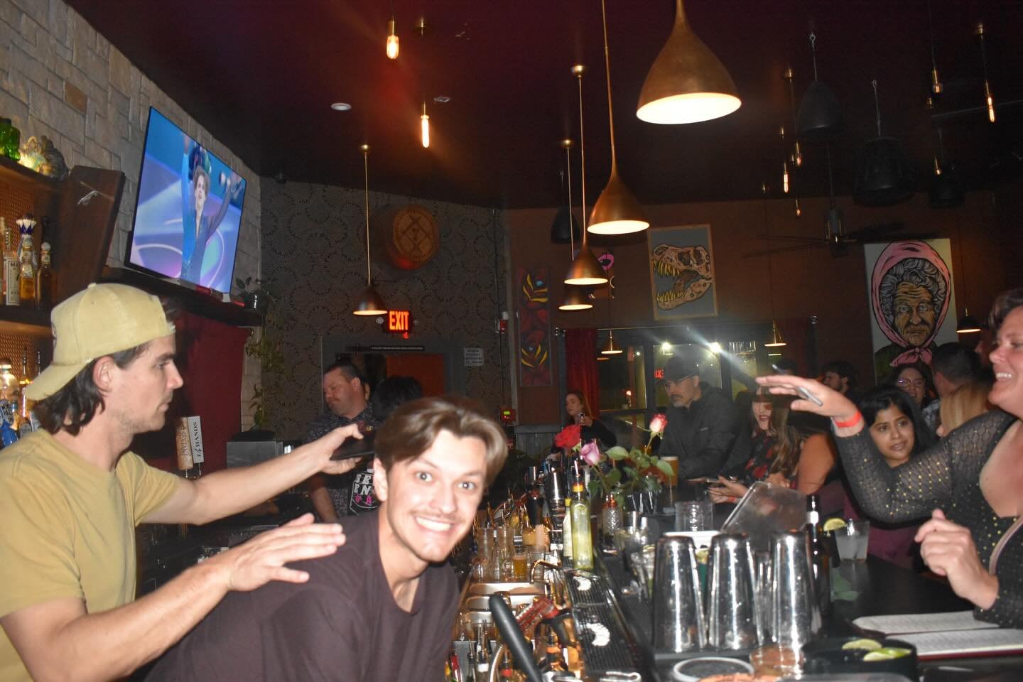 That &ldquo;it&rsquo;s only Wednesday&rdquo; smile, come keep us company! Open at 5pm!