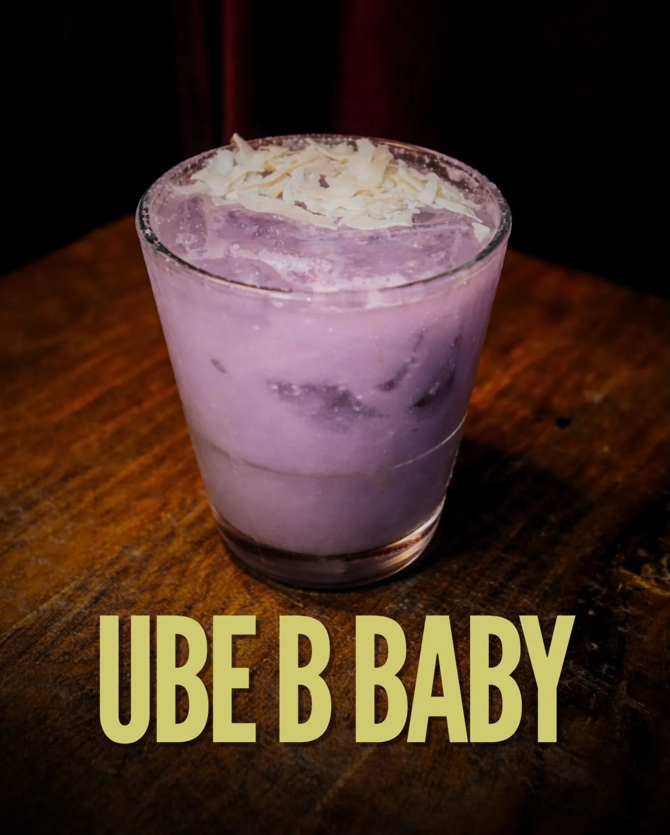 ube on the rocks please💜