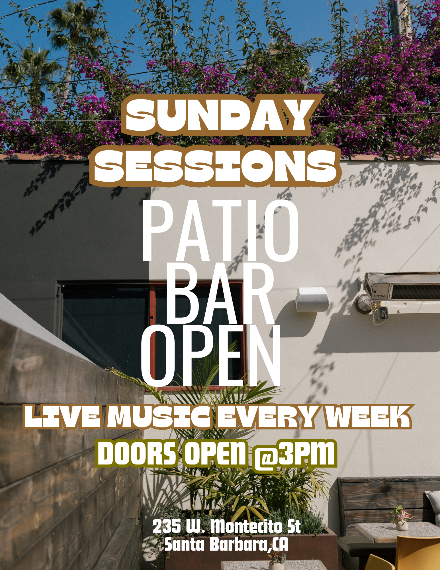 Sunday Sessions ( Patio )
