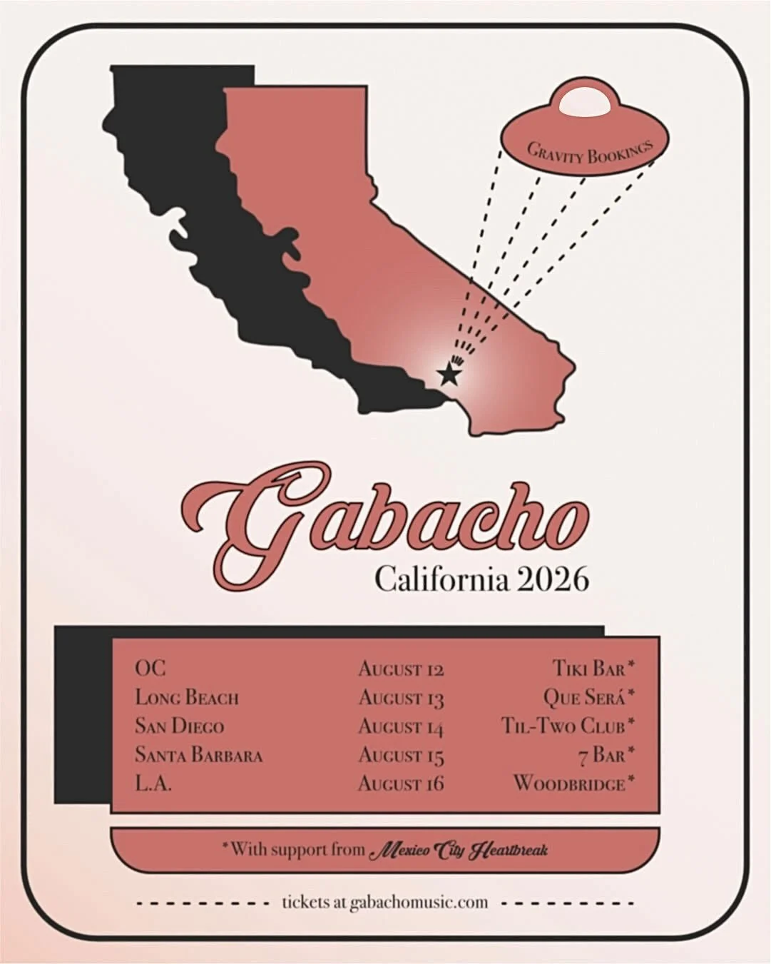 Gabacho , On the Patio , Live Band!