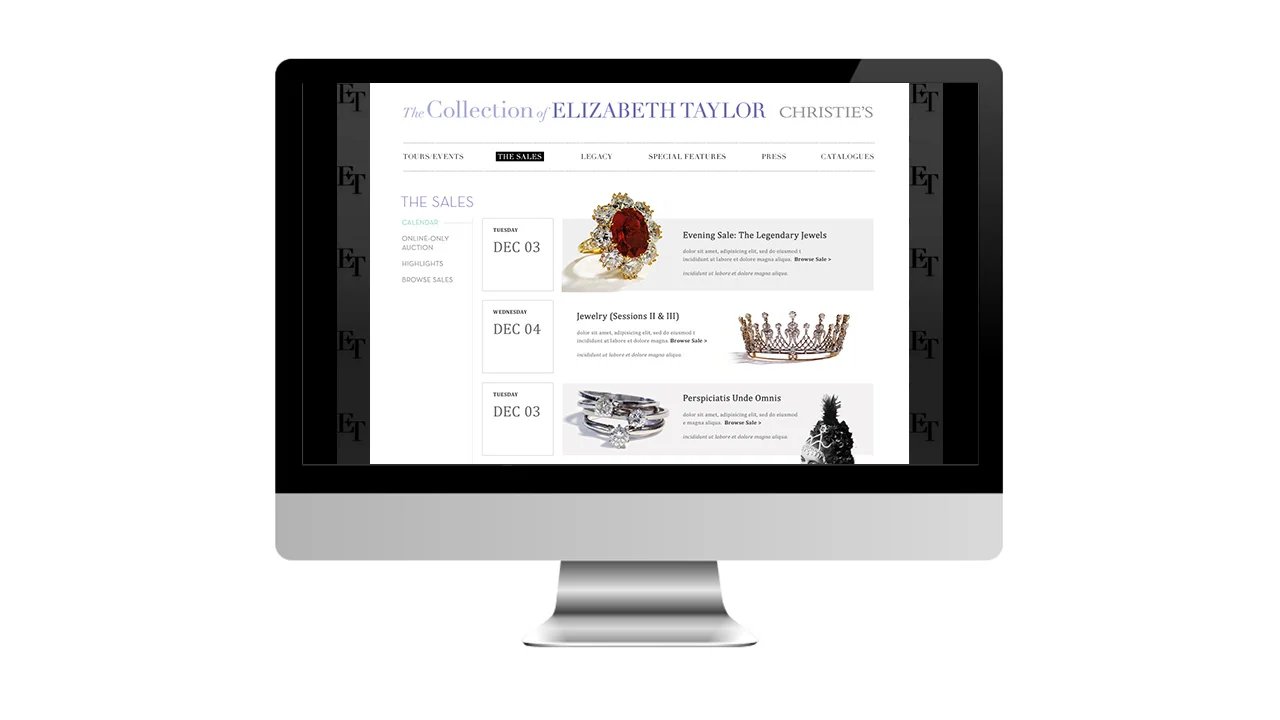 <strong>CHRISTIE’S AUCTION HOUSE</strong>