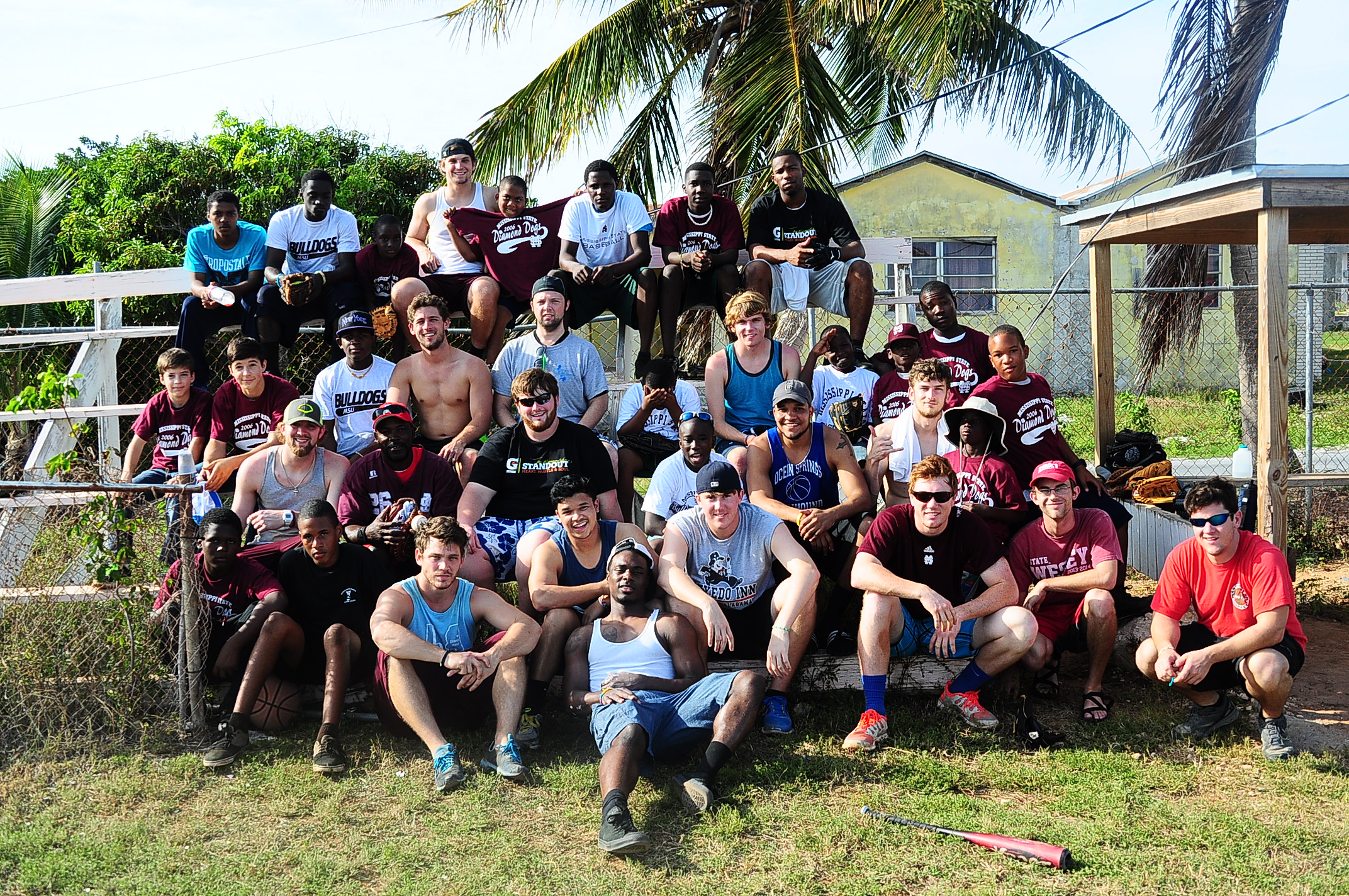 The whole group the last day of camp