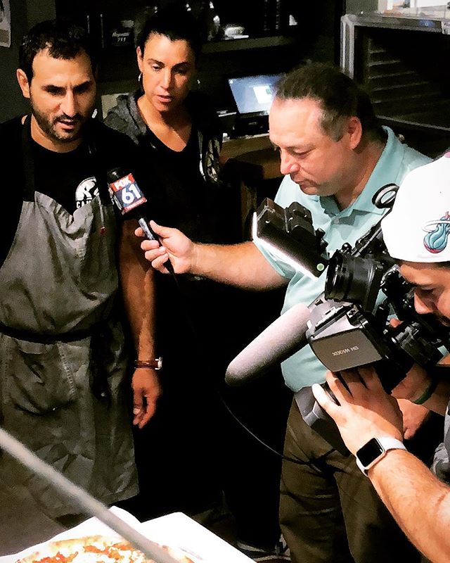 check us out on @fox61news ! Foodie Friday ! #foodiefriday #tv #live @seanpragano_fox61 @erikaariasfox61