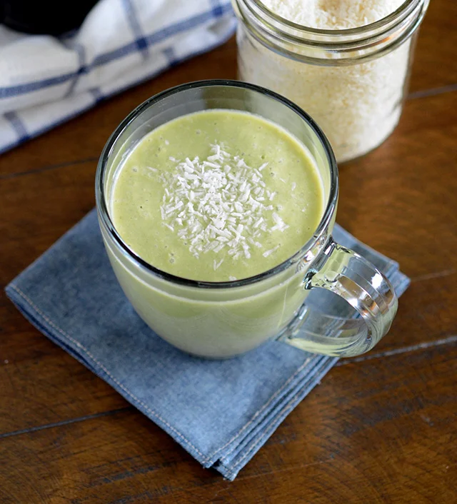 Green Tea Coconut Smoothie | Brooklyn Atlas