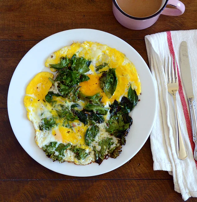 fried-eggs-crispy-kale-ramps-4