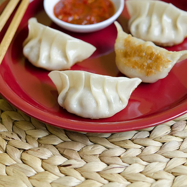 Dumplings with Seasonal Vegetables