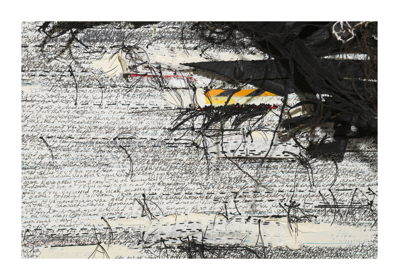 WHITE NOISE: Interference III (#315), detail