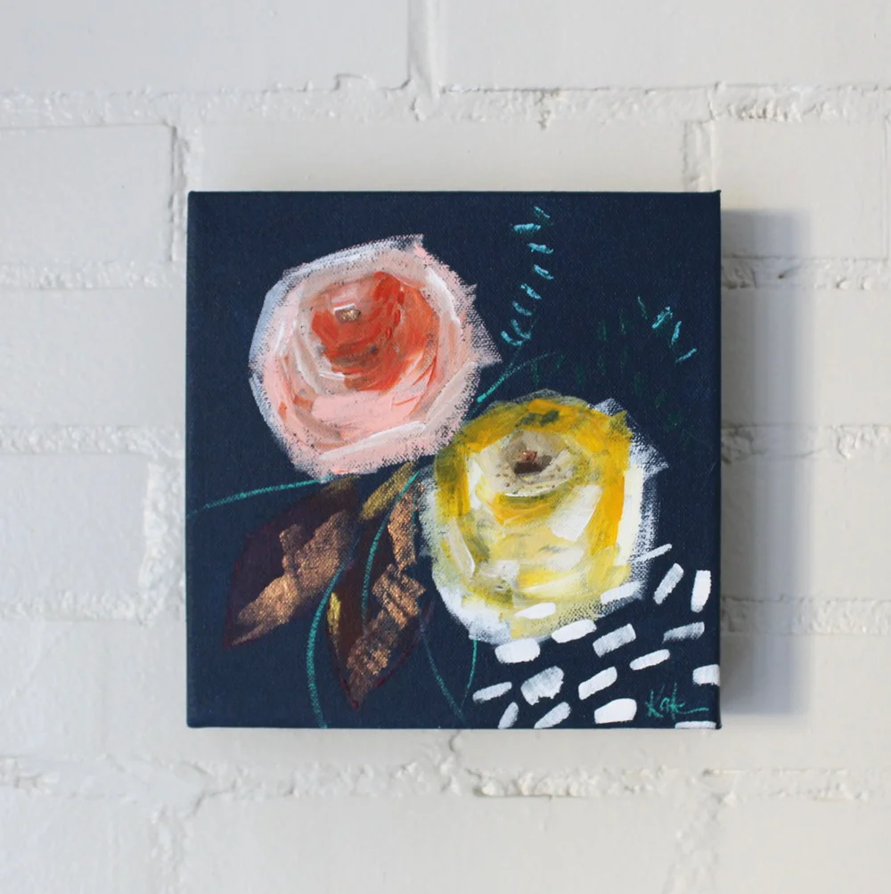 White Sweet Clover | 8in x 8in |SOLD