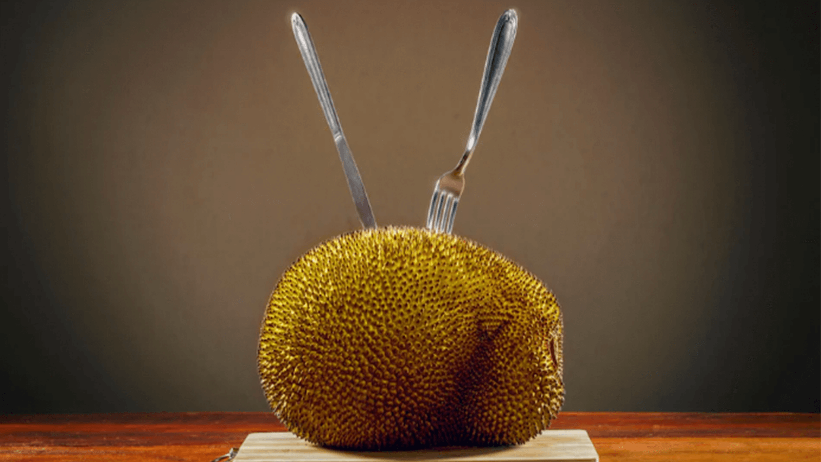 The flesh of this spiny fruit is often used as a meat substitute CREDIT: KTSDESIGN/SCIENCE PHOTO LIBRARY