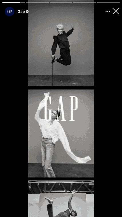 674f6af9c8e1a329ed36ce10_187f8e00780626c0914e4613900ab1f9_Gap-Fall-22-Campaign_Paid-IG-Story4.gif