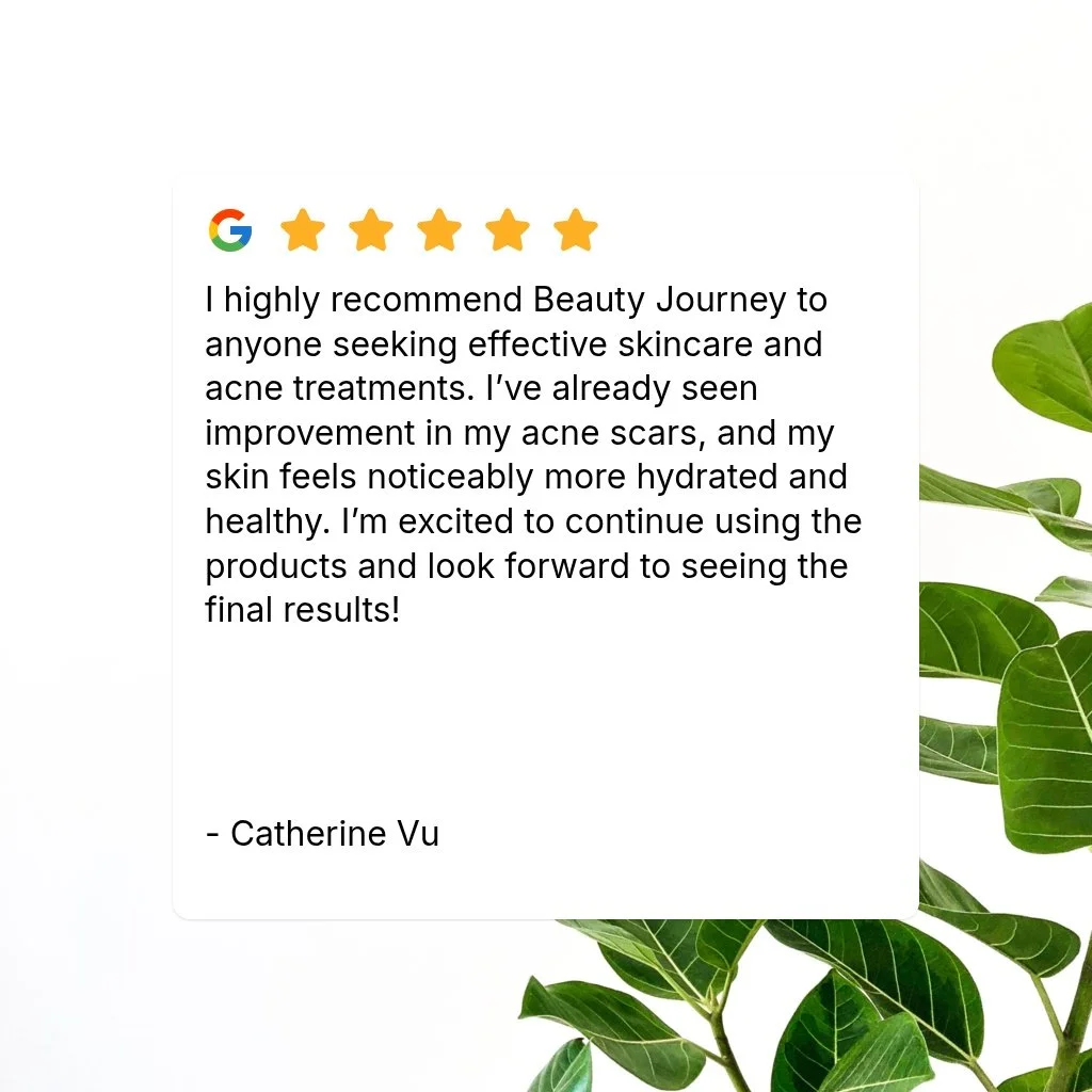 I highly recommend Beauty Journey to anyone seeking effective skincare and acne treatments. I&rsquo;ve already seen improvement in my acne scars, and my skin feels noticeably more hydrated and healthy. I&rsquo;m excited to continue using the products
