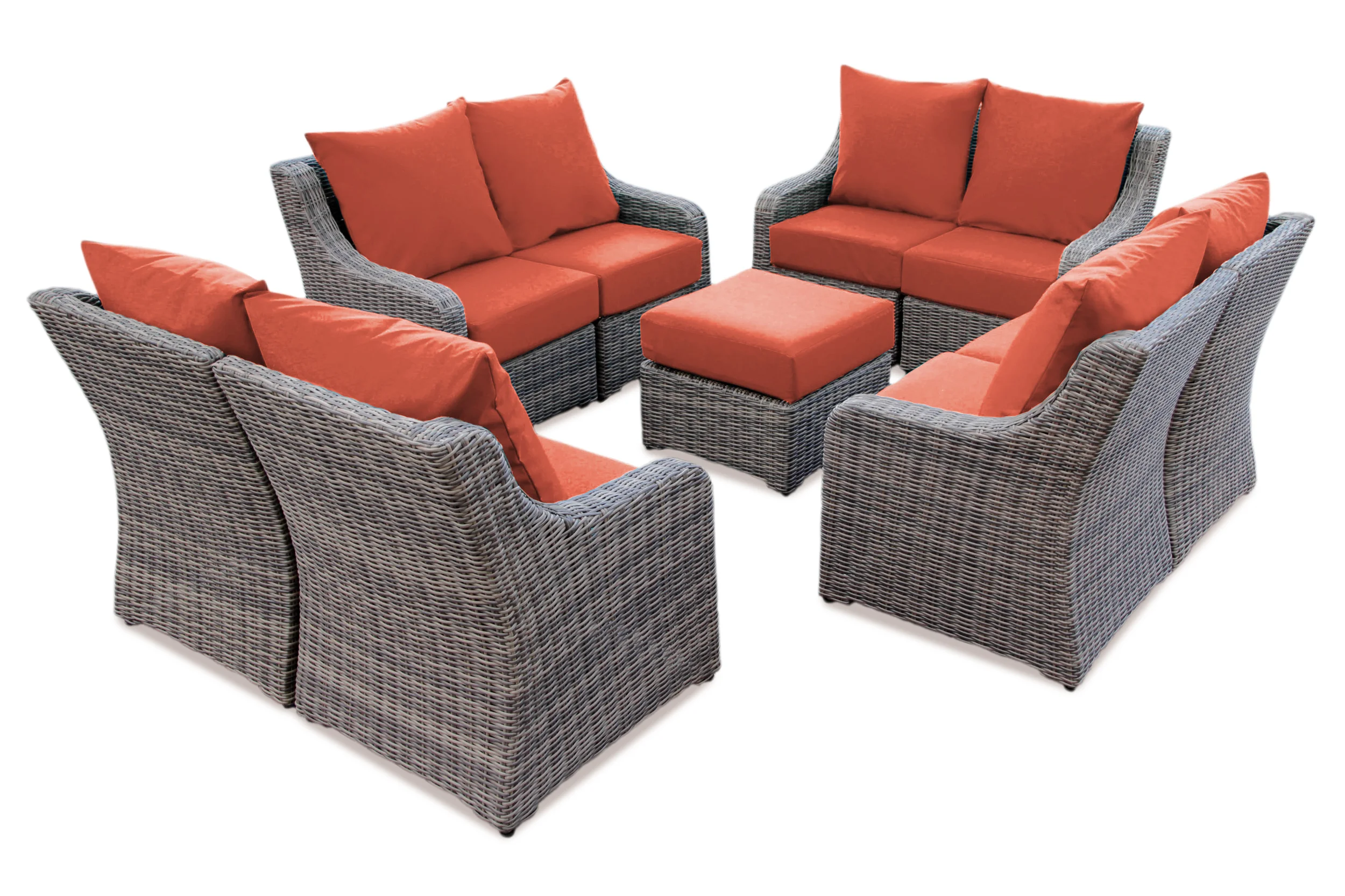 AE Outdoor-Cherry Hill Outdoor Patio Furniture-Configurations-9pc Deep Seating-Brick.jpg