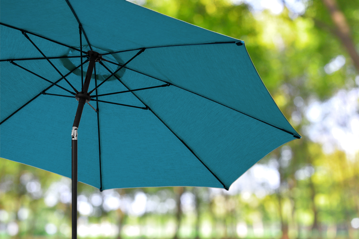 10ft Market Umbrellas-AE Outdoor-Patio-Sunbrella-Spectrum-Cilantro 25 dock.jpg