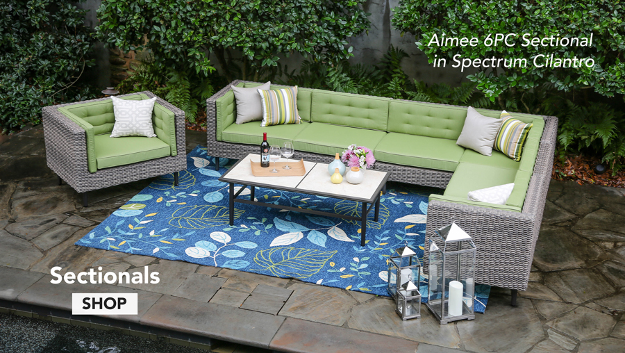 Modern Patio Furniture Ae Outdoor, Outdoor Furniture Sectionals