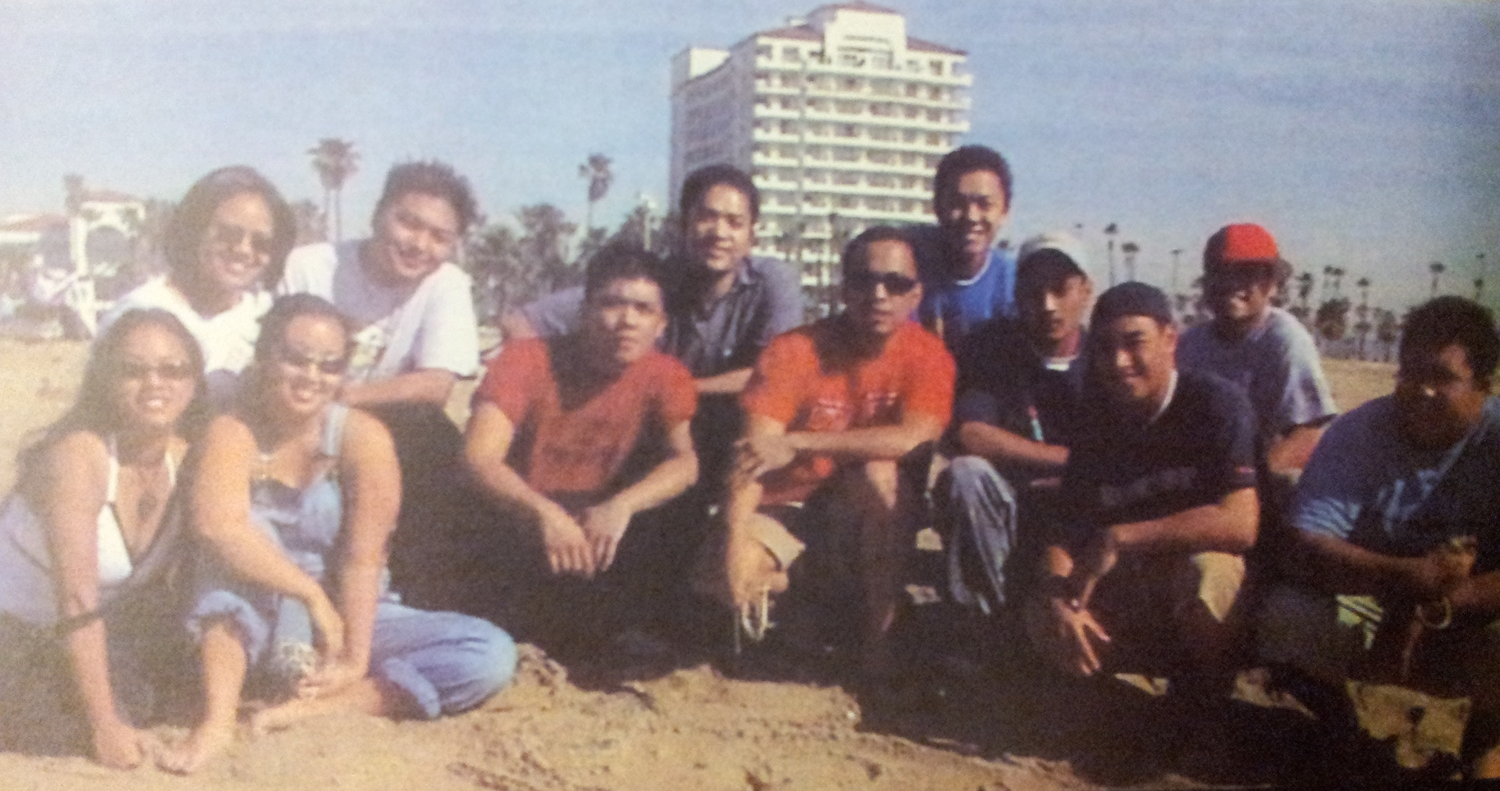 Spring 2003: President - Matt Geluz, Internal Vice President - Andrea Deguzman, External Vice President - Anthony Abadilla, Secretary - Sax/Ryan Rosete, FG Coordinator - Vince Ayson, PCN Coordinator - Randi Lopez, PCN Dance Coordinator - Nicole Calucag, Academic Chair - Miguel Capinpin, Publicity - Glenn Villapando, Sports Coordinator - Alvin Benavidez, Kronicle Editor - Kathleen De La Pena, Historian - Marc Esperanza 