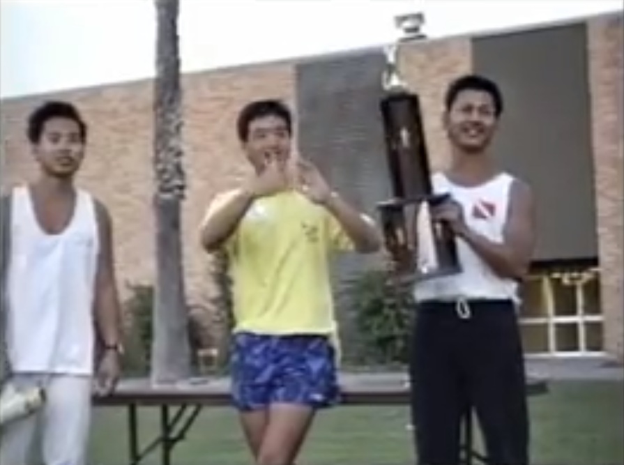 Fall 1988: President - Don Palpallatoc, Sports Coordinator - John Tran, The rest of board - to be discovered 