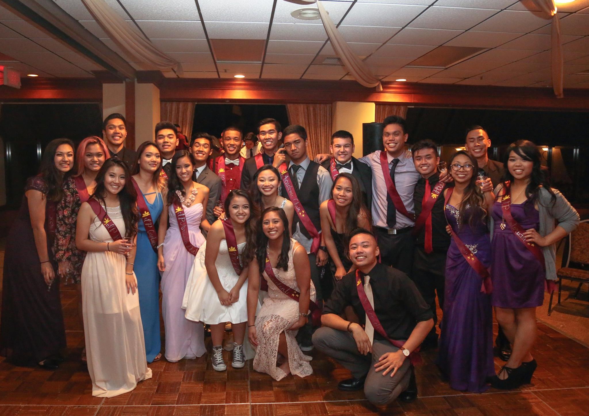 Fall 2015: President -Tawny Madrona , Internal Vice President - Lauren Navarro, External Vice President -Tim Giron, Secretary - Celina Saludas, Treasurer - Antonio Faustino Jr., FG Coordinators - John-Luke Taylor & Claire Imada, PCN Coordinator -Matt Martinez, PCN Dance Coordinator - Armyn Padilla, Community Advocacy Cultural Chair - Hansel Domingo, Academic Chair - Raynelle Boldivino, Social Chair - Sammy Salvador, Publicity Chair - Natalie Nuesca, Sports Coordinator - Gabriel Gonzolaz, Alumni Liaison - Razelyn Montalbo, Historian - Tyler Chow, IP Executive Director - Phong Ngo , IP Artistic Directors - Angela Natividad & Gordon Do, IP Captains - Kelsey Young & Jelli Torres, IP Secretary - Breanna Lanning, IP Financial Director -Dustin Sampang, IP Public Relations -Cindy Ngyuen, IP Media Director - Marc Deluna, IP Historian -Danielle Espinosa