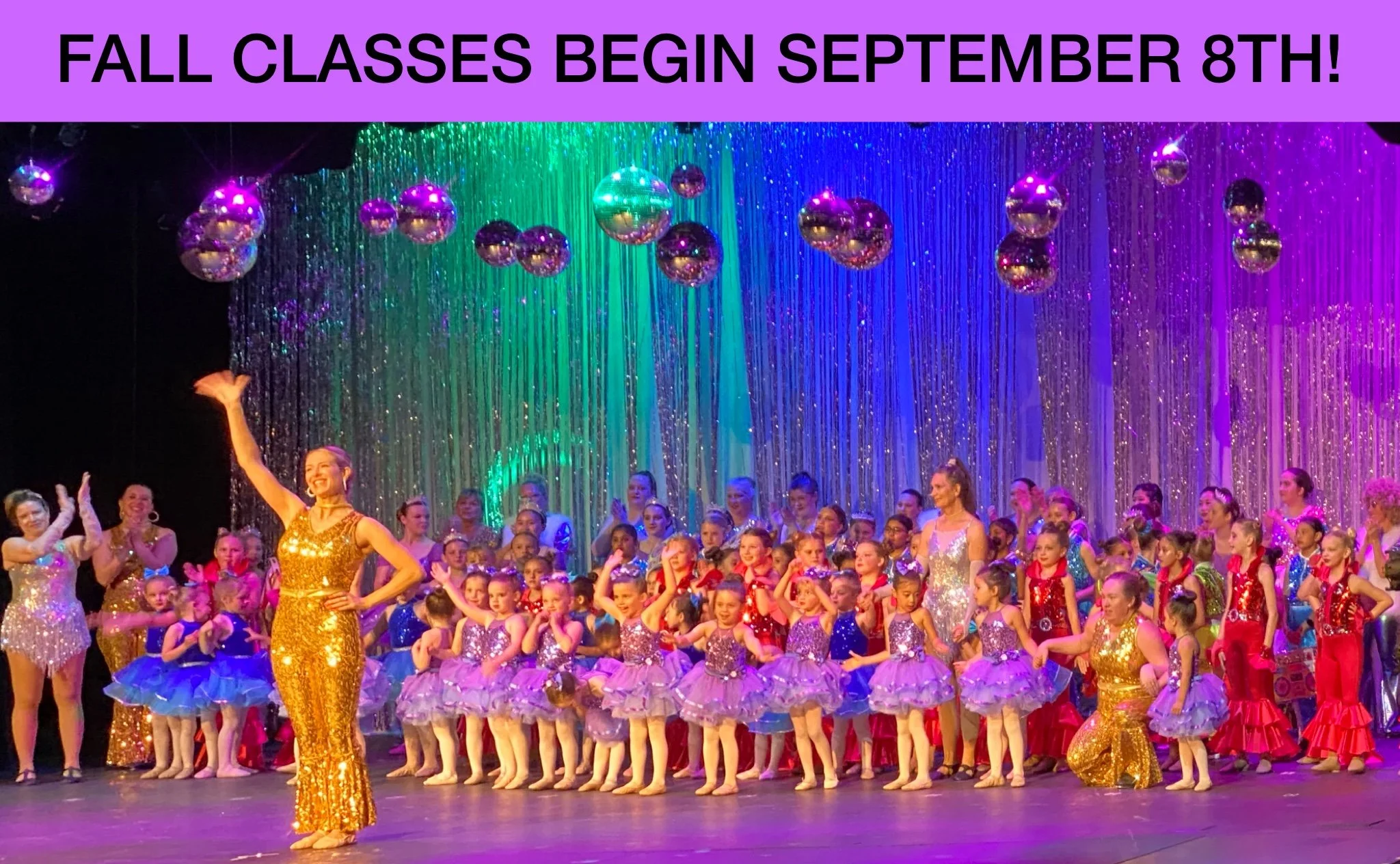 Fall Classes Begin the Week of September 8th, 2025