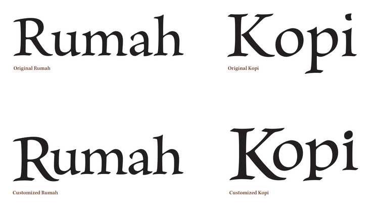 Type Treatment for Logo