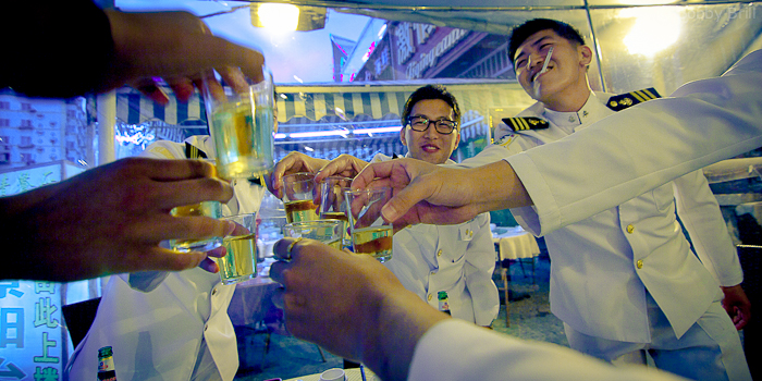 Drinking in China could be considered the national pastime. 