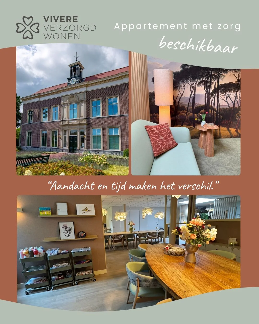 Appartement beschikbaar