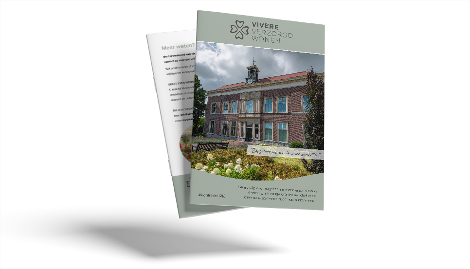 Brochure Vivere Verzorgd Wonen