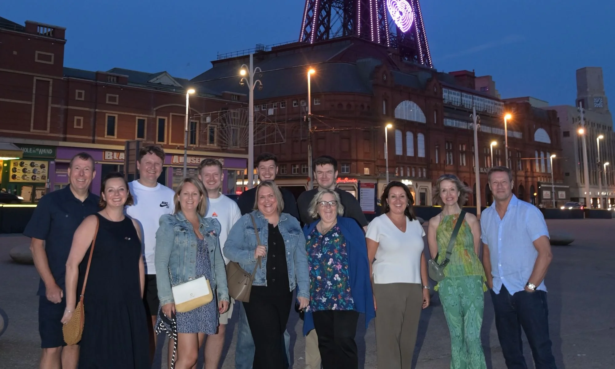 Blackhurst Budd Lights Up Blackpool Tower to Mark 150 Years