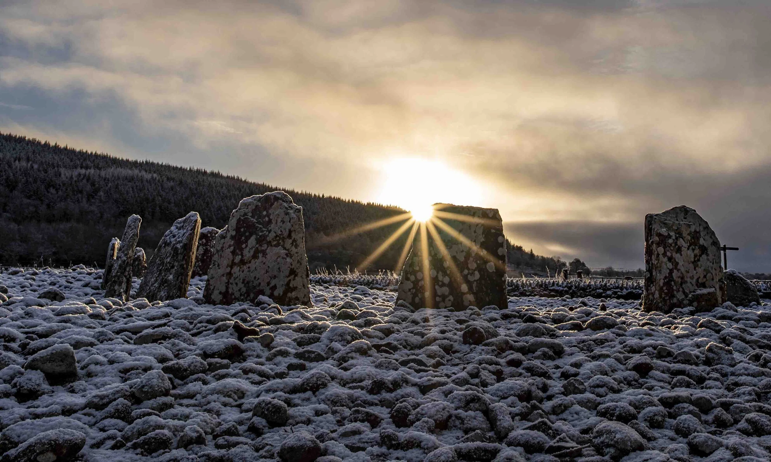 Kilmartin Glen in the snow