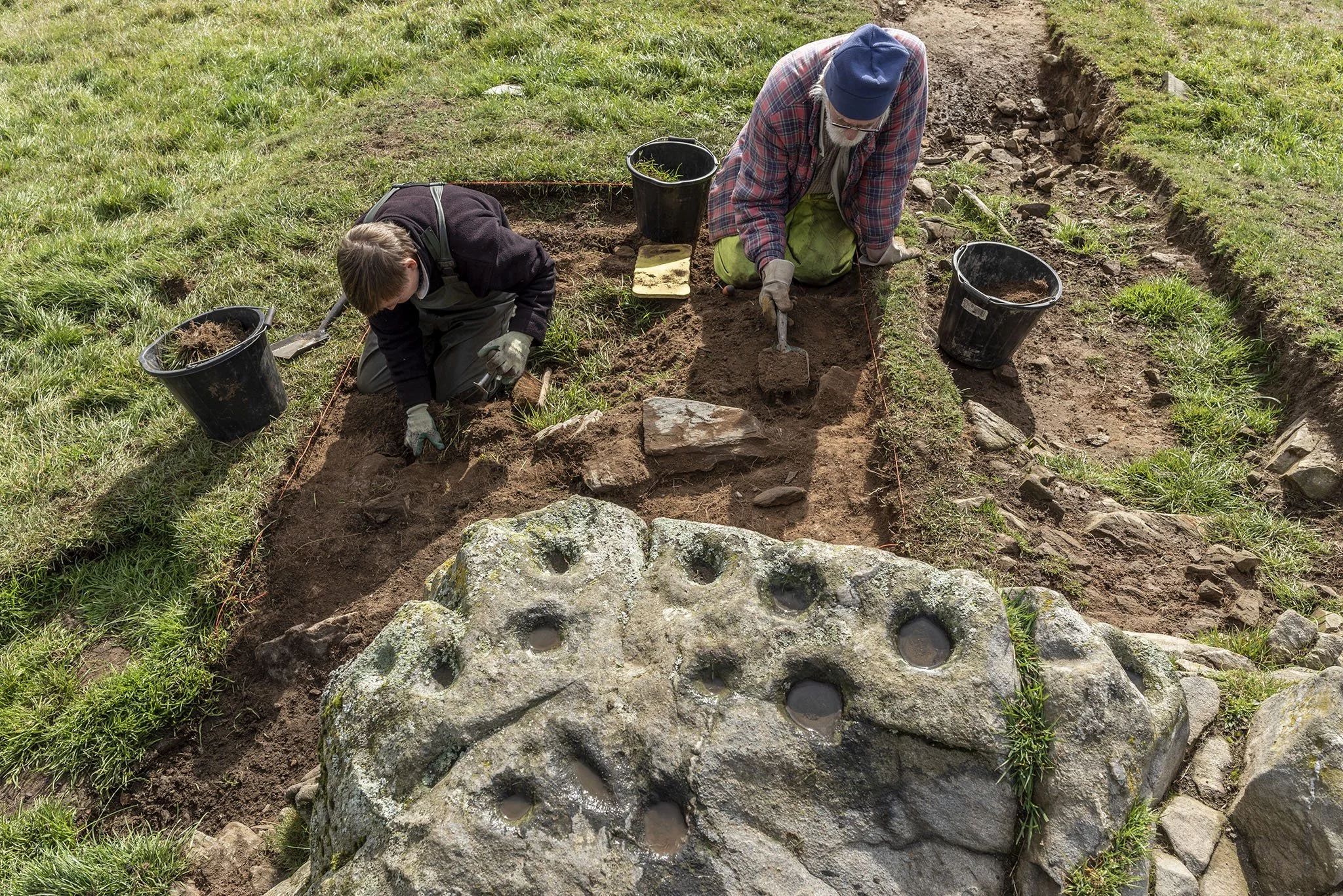 Excavating rock art in Strath Tay day 12: Thoughts on the final day of the project