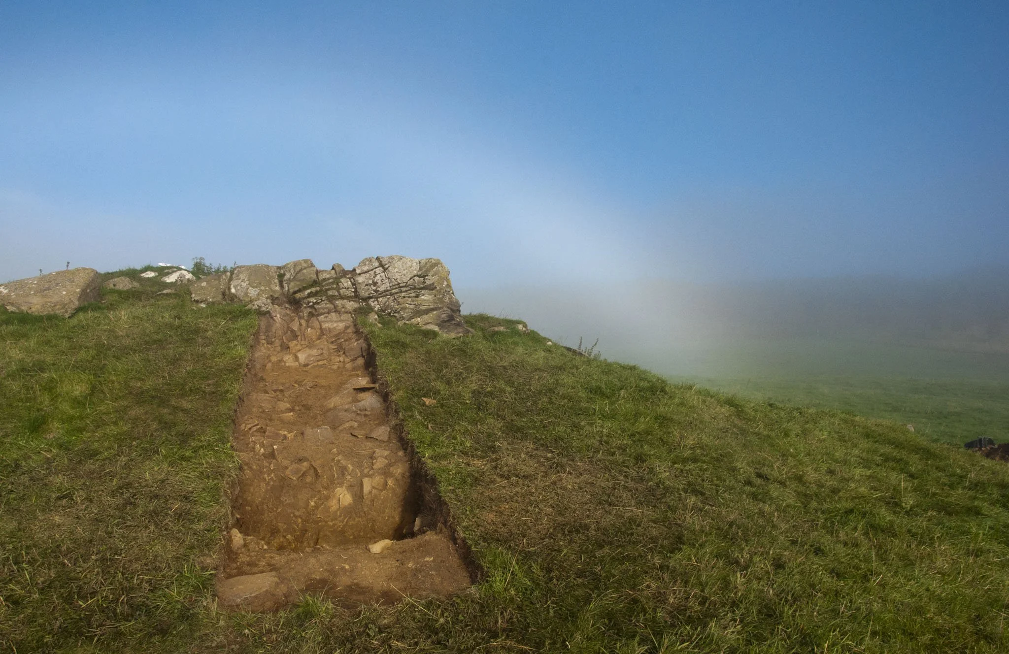 Excavating rock art in Strath Tay day 10: Atmospheric effects