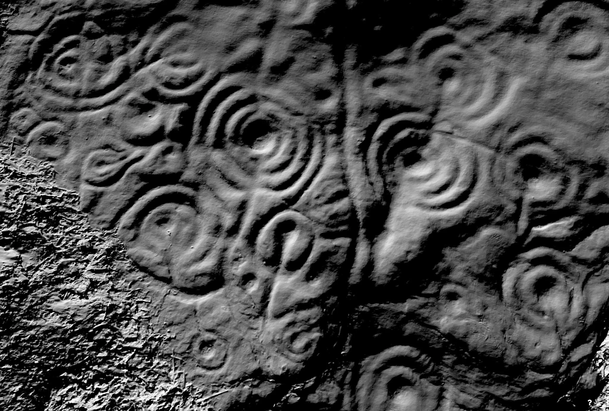 Photogrammetry of the rock art site at Ketley Crag, Northumberland