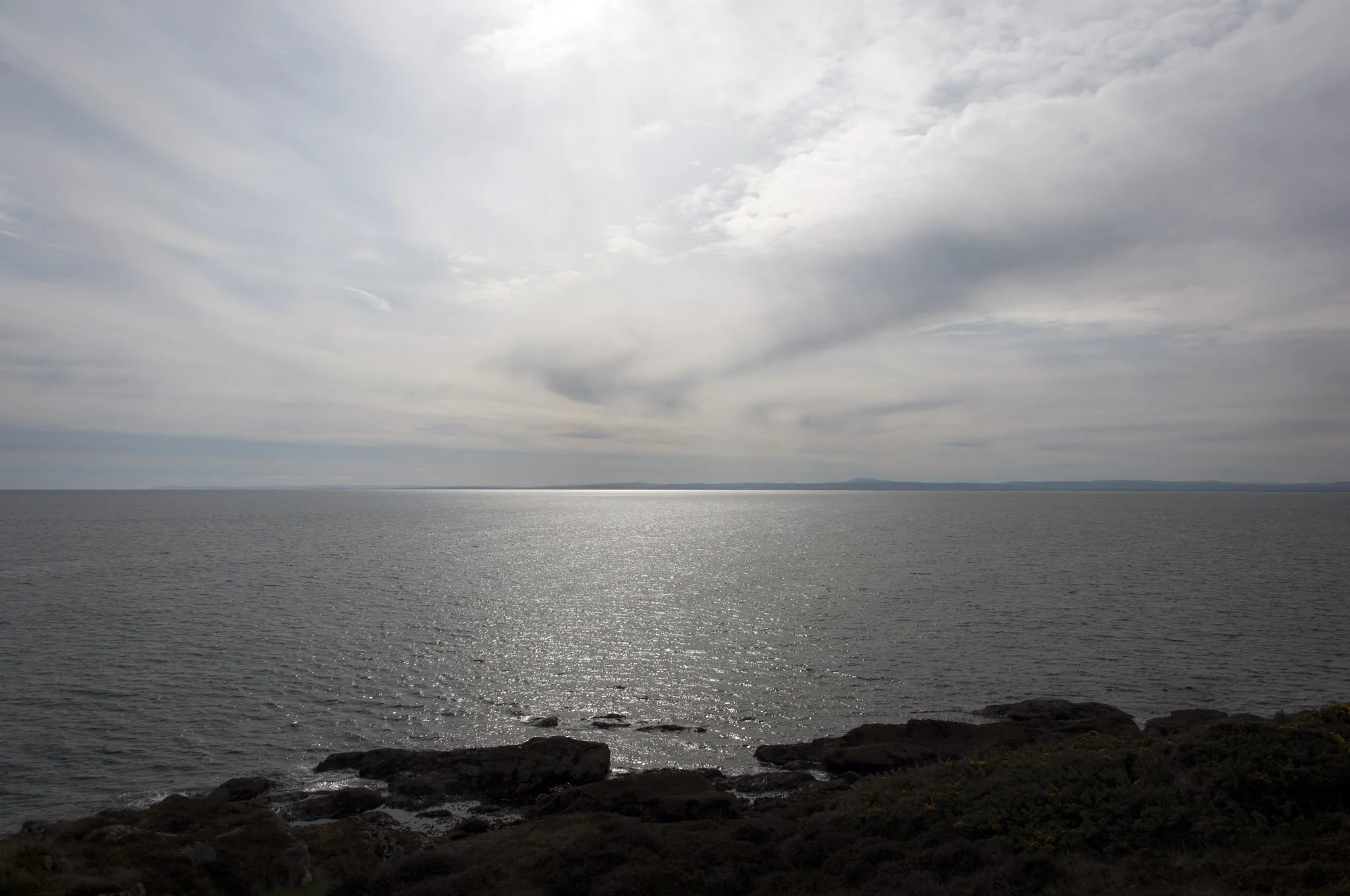 Fieldwalking in Sutherland Day 13: The view across the sea from Tarbat Ness