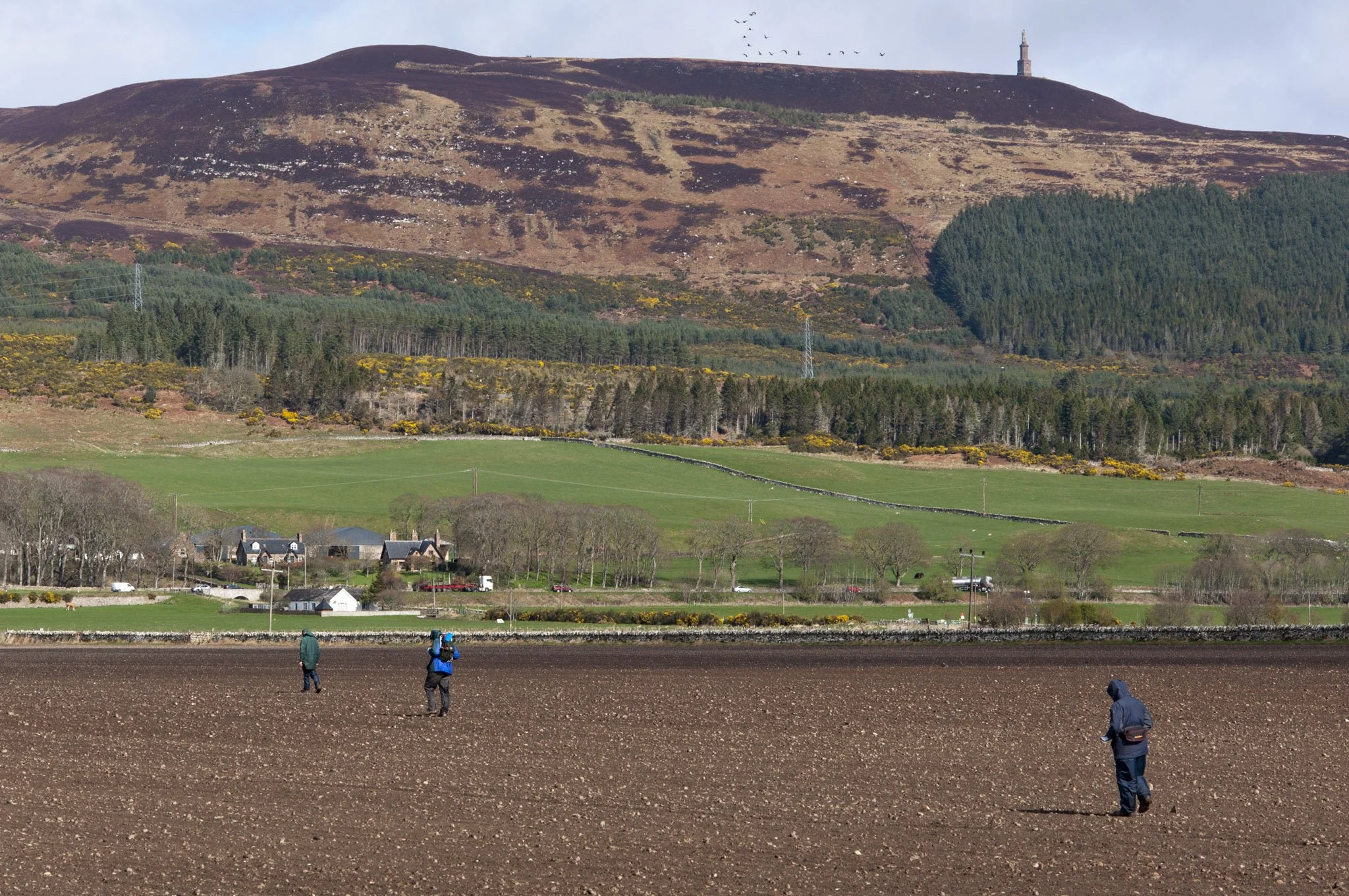 Fieldwalking in Sutherland Day 5: Moving west across the study area