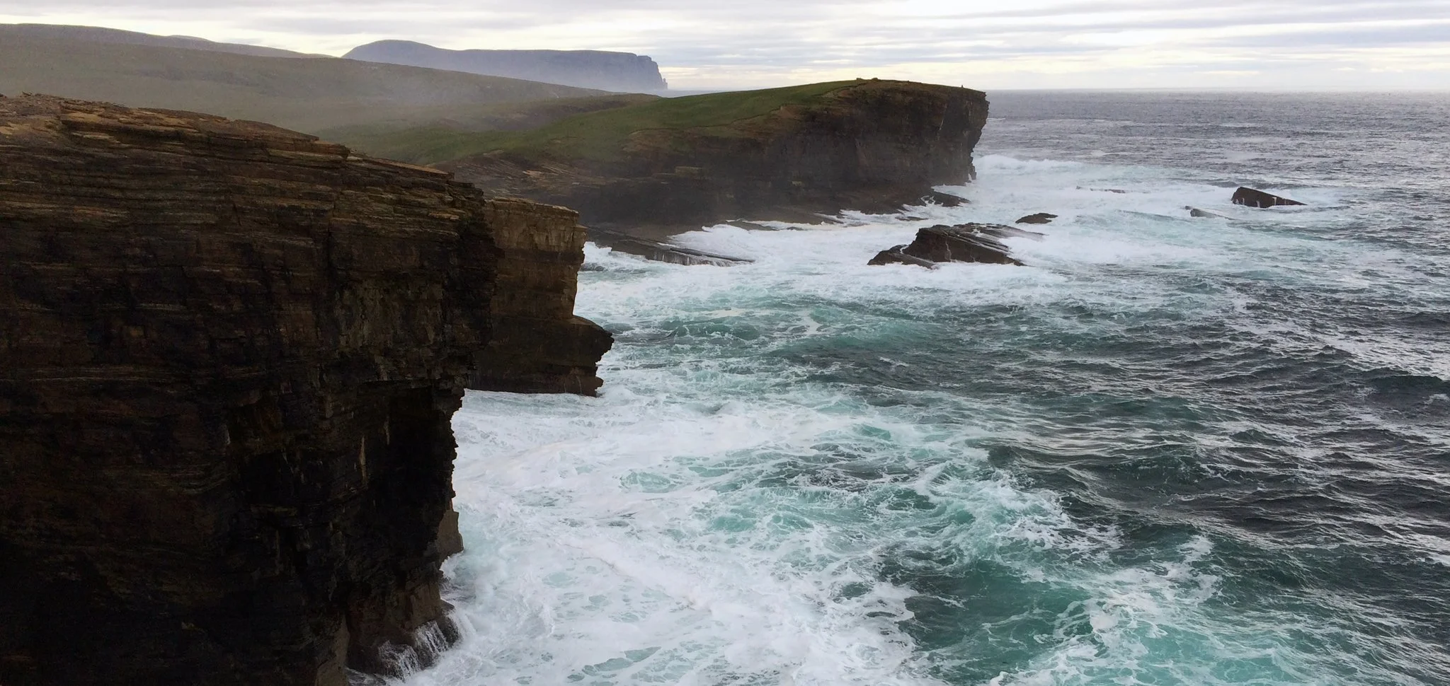 Archaeo-optics in Orkney Day 1: The cliffs at Yesnaby