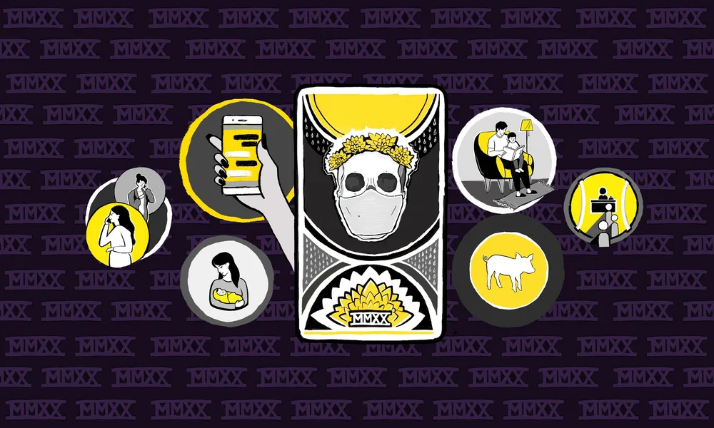 Editorial illustration and social graphics, Vox