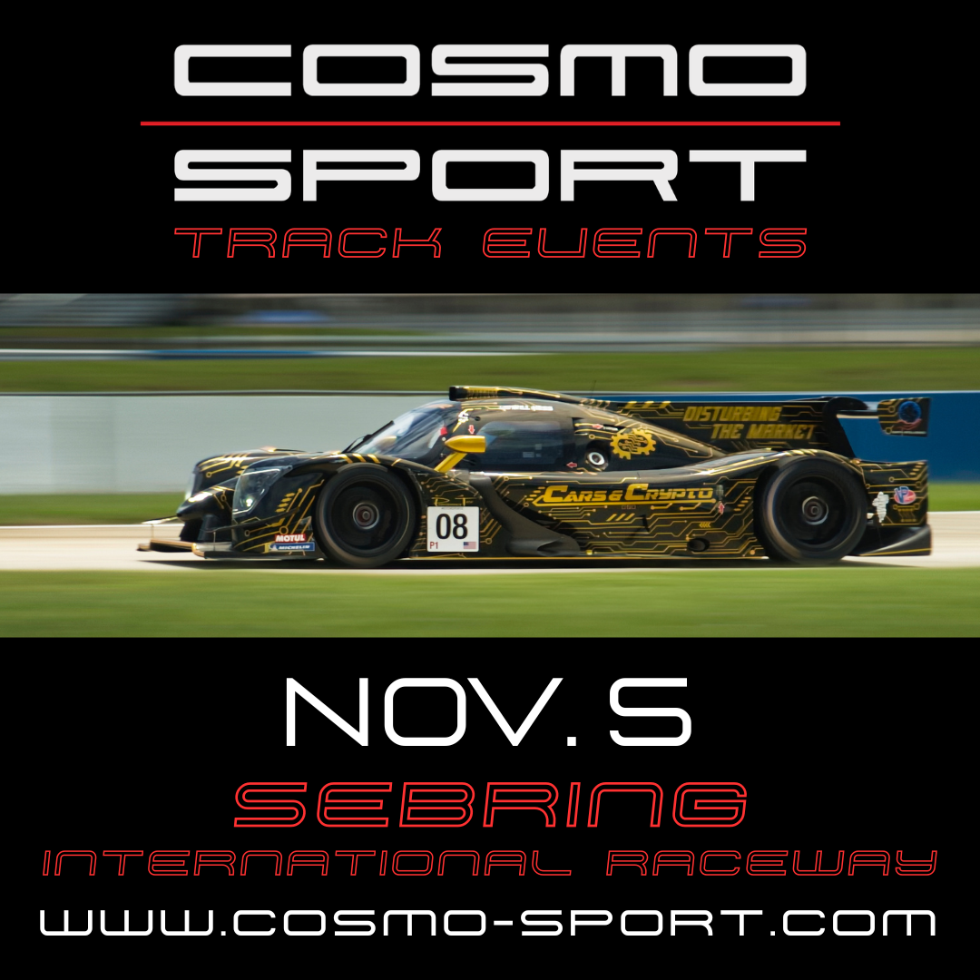 November 5 Cosmo-Sport Track Event: Sebring Intl. Raceway