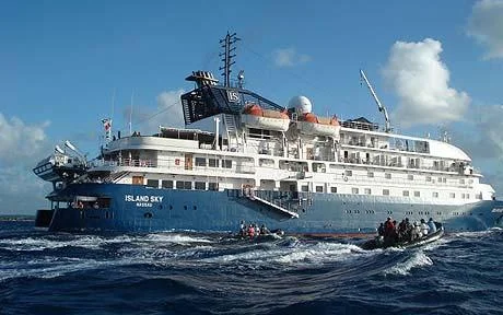 The Island Sky, currently operated by Noble Caledonia. Join her in Cuba, the Azores, Iceland, Black Sea, White Sea or the Seychelles. And that's just this year!