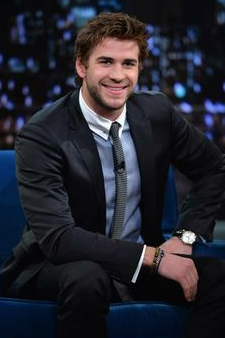 Liam Hemsworth is a big fan of the man beads!