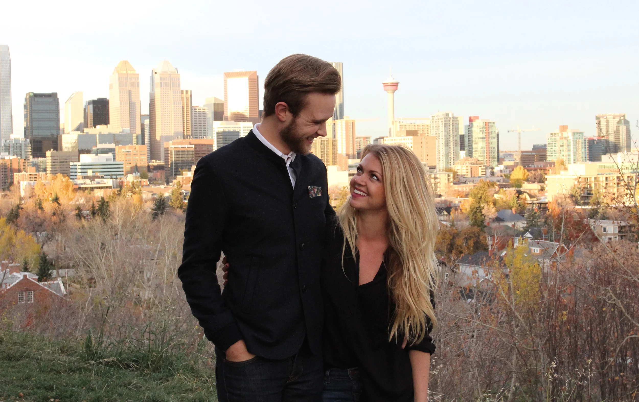 Calgary casual style.