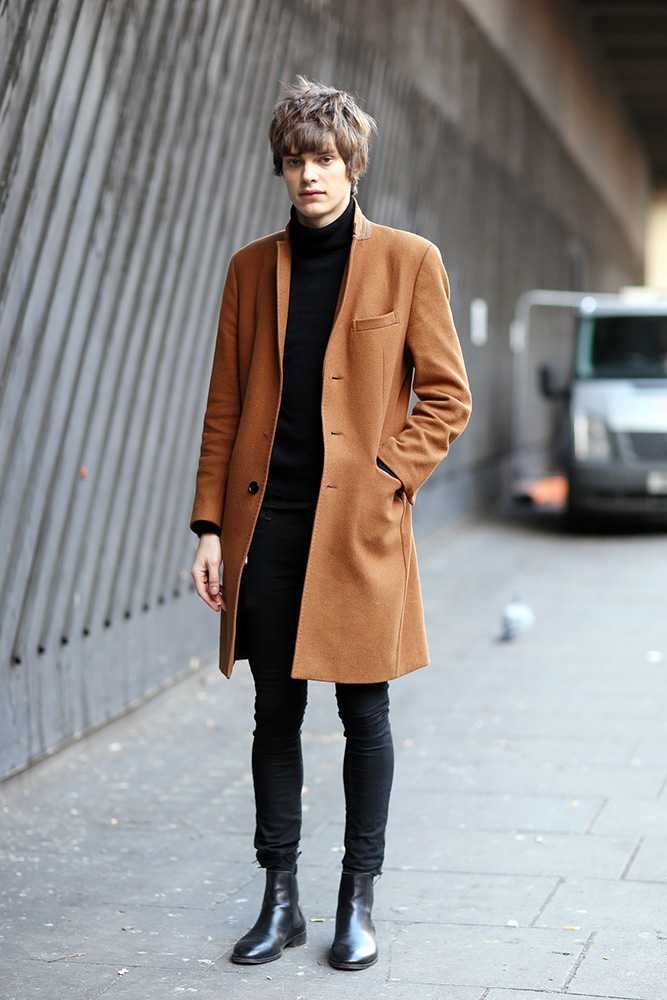 Brown Long Coat Outfit Men Winter Coat Trench Coat Outfit Ideas